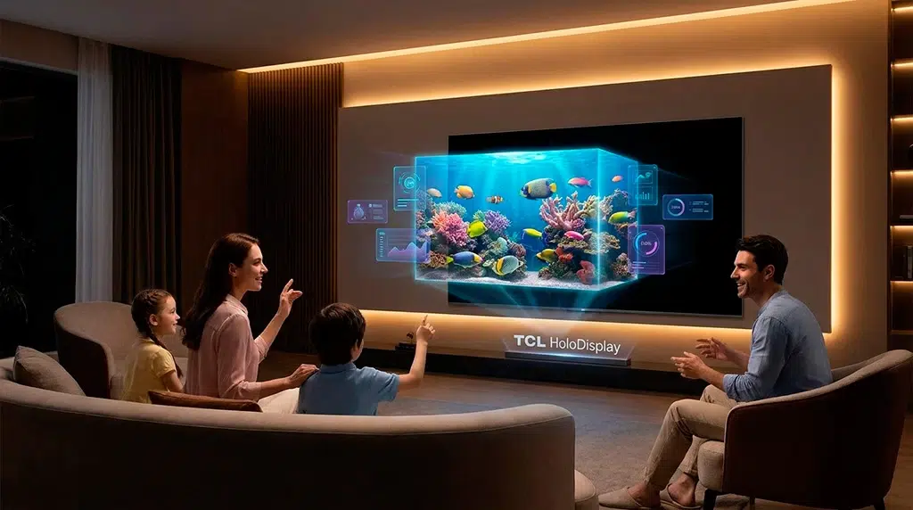 TCL представила первый телевизор с технологией HoloDisplay