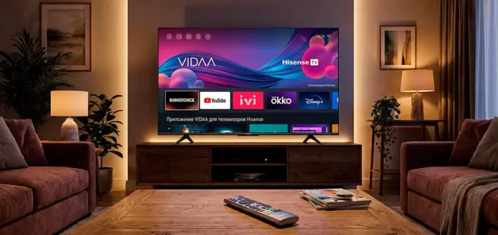 Приложение VIDAA для телевизоров Hisense