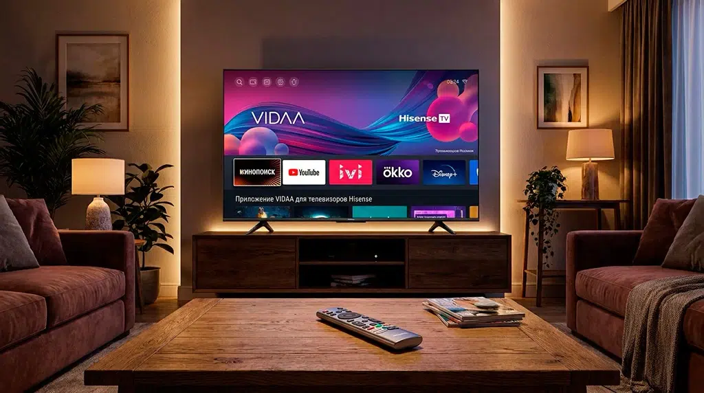 Приложение VIDAA для телевизоров Hisense