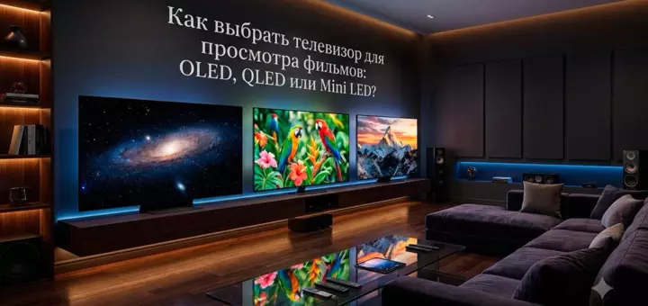 Как выбрать телевизор для фильмов