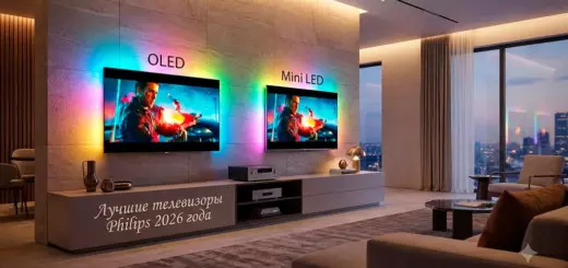 Лучшие телевизоры Philips 2026 года