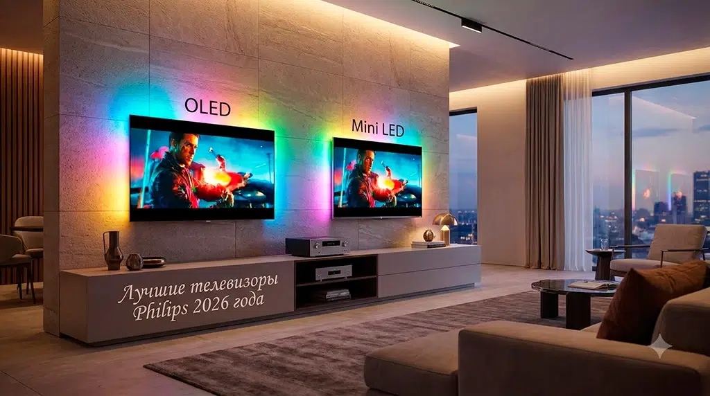 Лучшие телевизоры Philips 2026 года